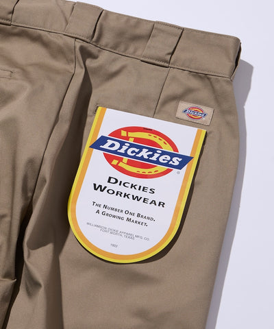 Dickies×FREAK'S STORE / 雙褶錐形工裝長褲