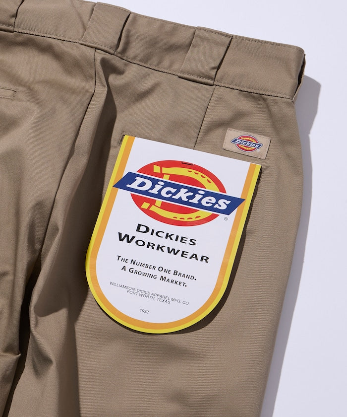 Dickies×FREAK'S STORE / 雙褶錐形工裝長褲