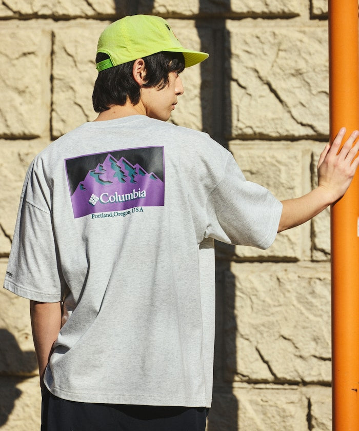 COLUMBIA x FREAK’S STORE / 背面印花 短袖T恤