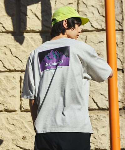 COLUMBIA x FREAK’S STORE / 背面印花 短袖T恤