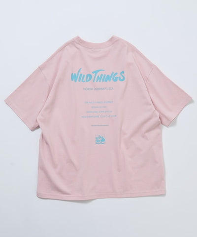 WILD THINGS × FREAK'S STORE / 背面反光 短袖T恤