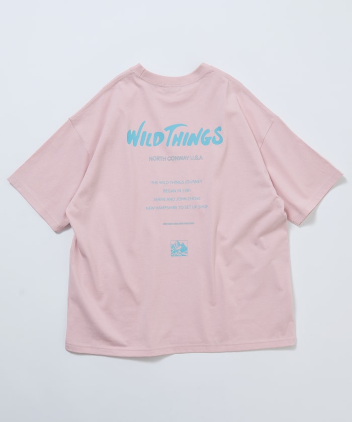 WILD THINGS × FREAK'S STORE / 背面反光 短袖T恤