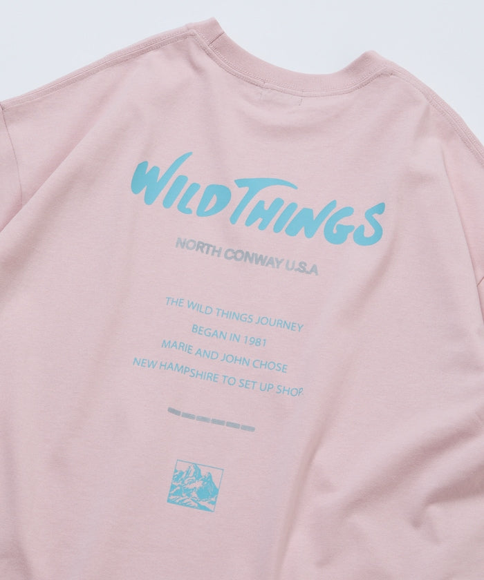 WILD THINGS × FREAK'S STORE / 背面反光 短袖T恤