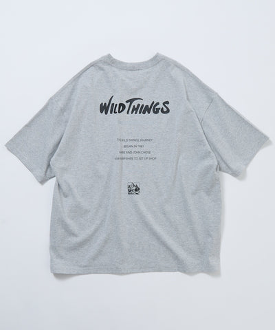 WILD THINGS × FREAK'S STORE / 背面反光 短袖T恤