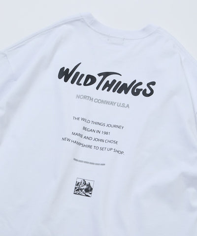 WILD THINGS × FREAK'S STORE / 背面反光 短袖T恤