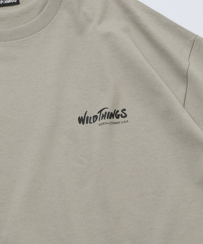 WILD THINGS × FREAK'S STORE / 背面反光 短袖T恤