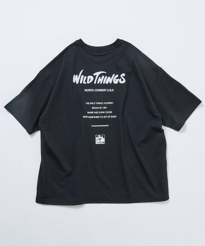 WILD THINGS × FREAK'S STORE / 背面反光 短袖T恤