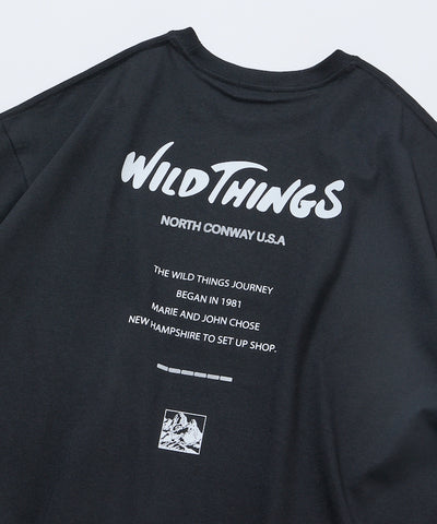 WILD THINGS × FREAK'S STORE / 背面反光 短袖T恤