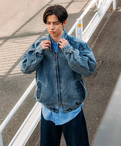 FREAK’S STORE / 哈靈頓 牛仔外套