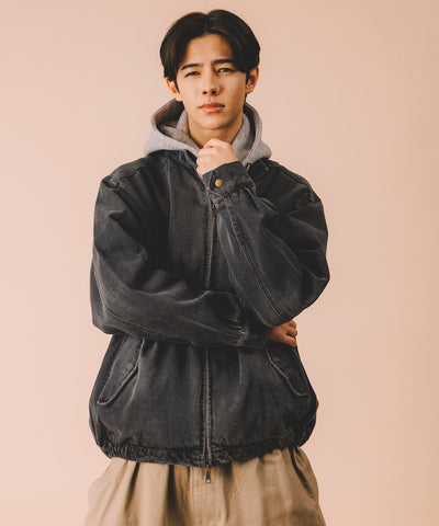 FREAK’S STORE / 哈靈頓 牛仔外套