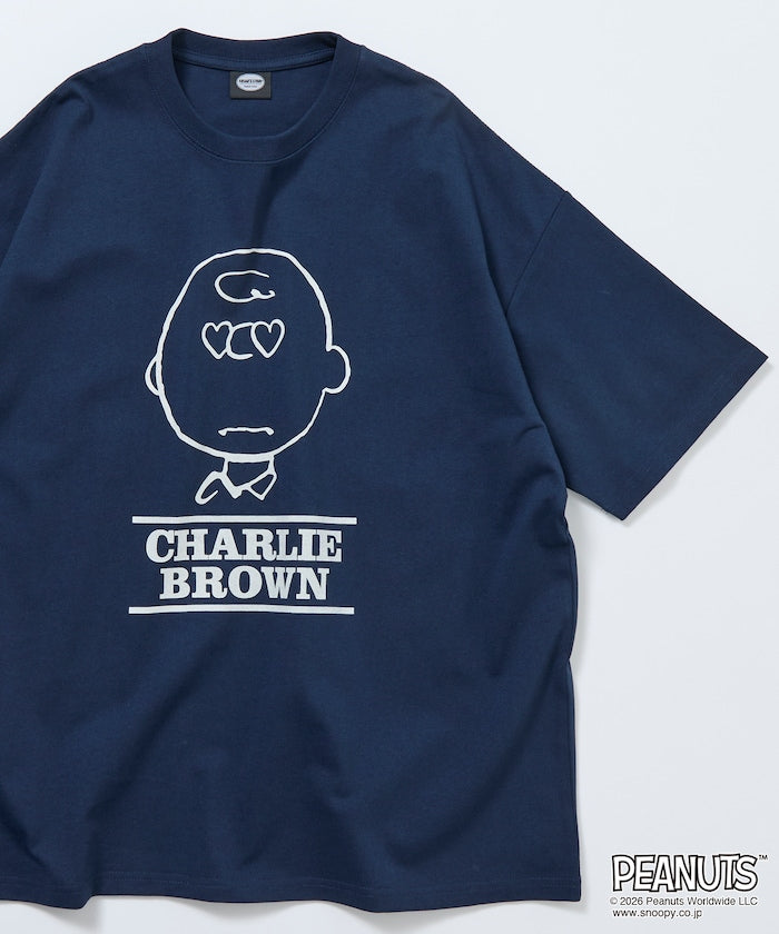 PEANUTS  x FREAK’S STORE / Heart Eye 圖案 短袖T恤