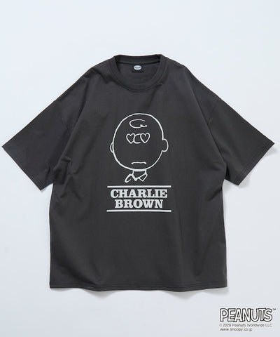 PEANUTS  x FREAK’S STORE / Heart Eye 圖案 短袖T恤
