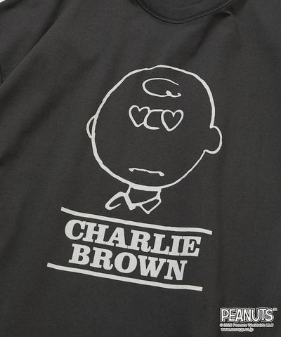 PEANUTS  x FREAK’S STORE / Heart Eye 圖案 短袖T恤