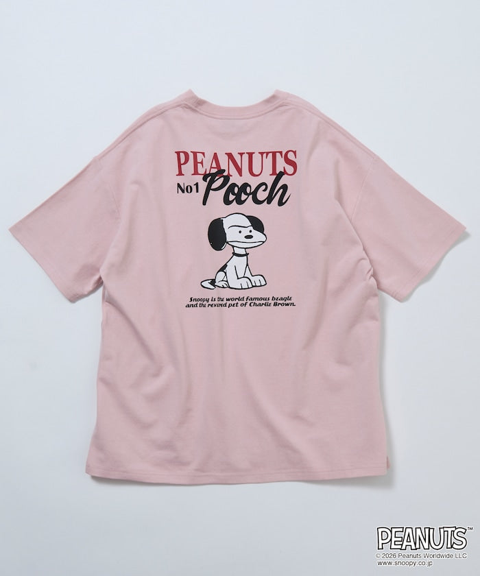 PEANUTS x FREAK’S STORE / POOCH 圖案 短袖T恤