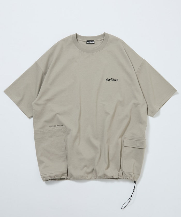 WILD THINGS × FREAK'S STORE / 側口袋 短袖T恤