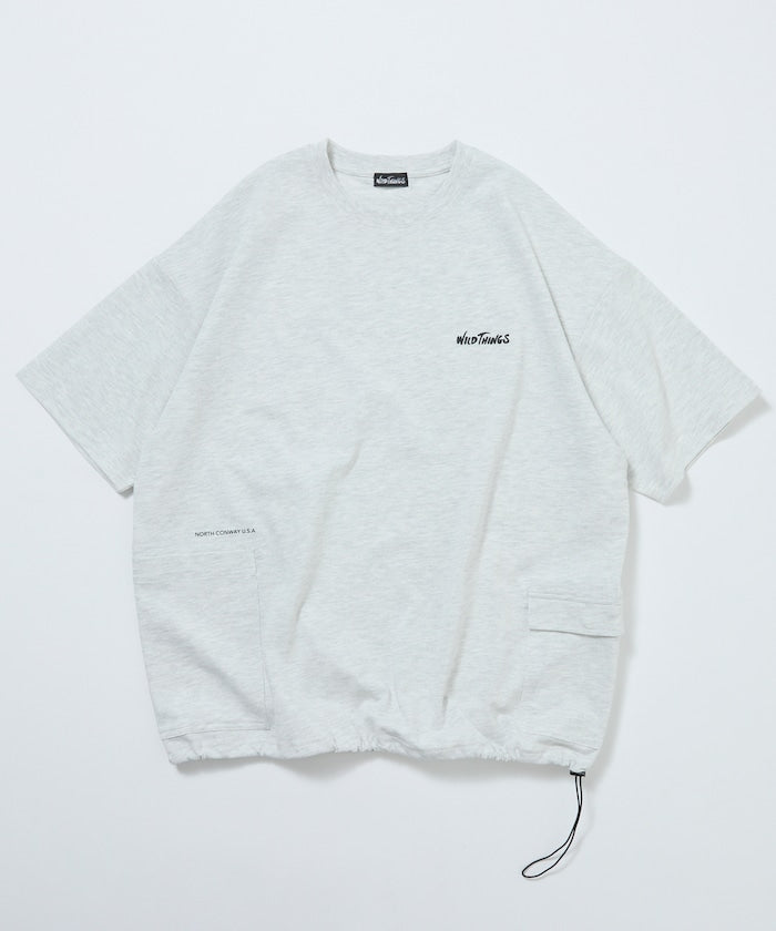 WILD THINGS × FREAK'S STORE / 側口袋 短袖T恤