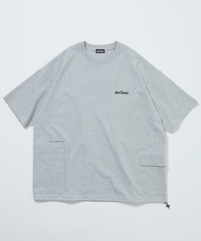 WILD THINGS × FREAK'S STORE / 側口袋 短袖T恤