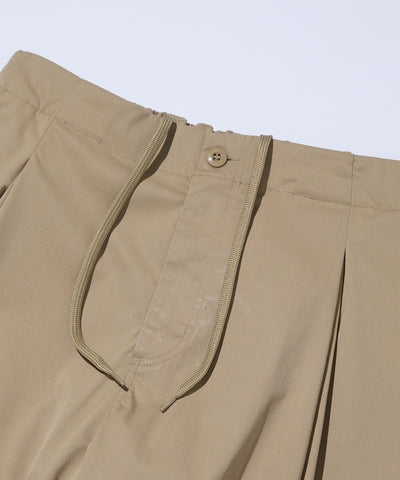 FREAK'S STORE / 雙褶斜紋布長褲