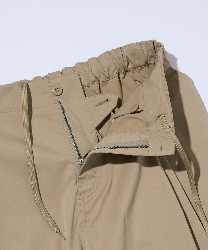 FREAK'S STORE / 雙褶斜紋布長褲