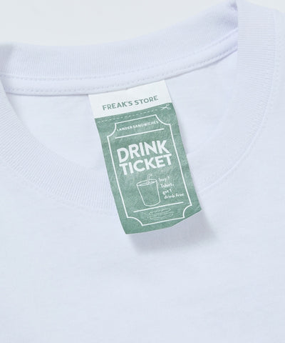LANDER SANDWICHES × FREAK'S STORE / 背面印花 短袖T恤