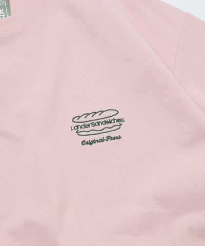 LANDER SANDWICHES × FREAK'S STORE / 背面印花 短袖T恤