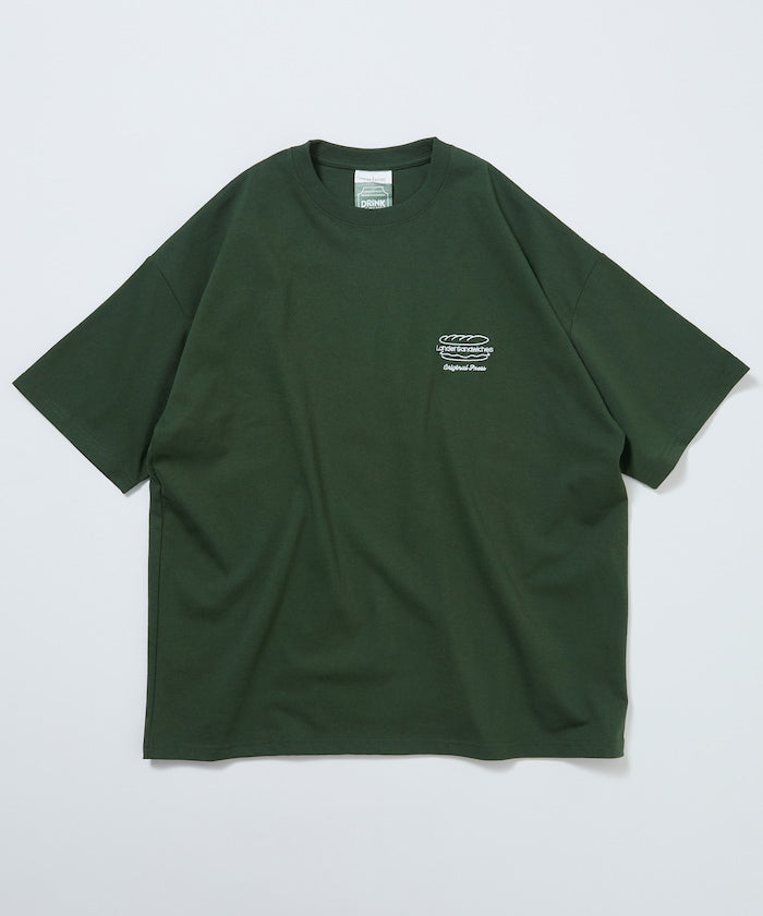 LANDER SANDWICHES × FREAK'S STORE / 背面印花 短袖T恤