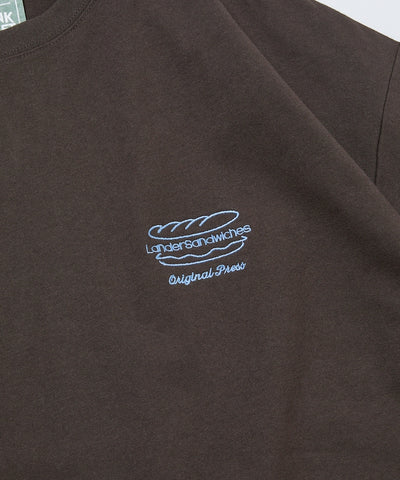 LANDER SANDWICHES × FREAK'S STORE / 背面印花 短袖T恤