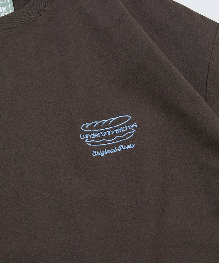 LANDER SANDWICHES × FREAK'S STORE / 背面印花 短袖T恤