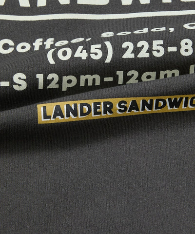 LANDER SANDWICHES × FREAK'S STORE / 背面印花 短袖T恤