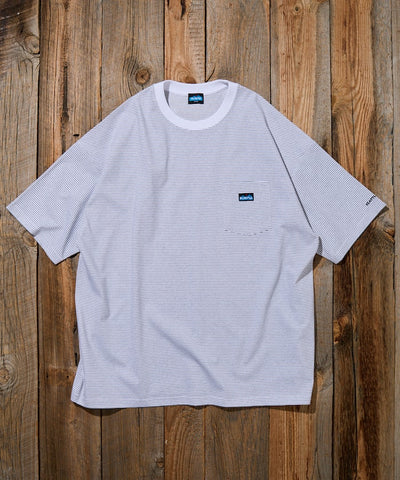 KAVU × FREAK'S STORE / 刺繡口袋短袖T恤