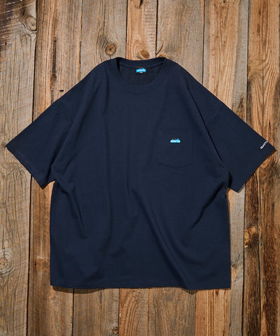 KAVU × FREAK'S STORE / 刺繡口袋短袖T恤