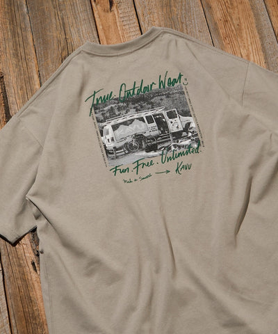 KAVU  × FREAK'S STORE / 車款照片 短袖T恤