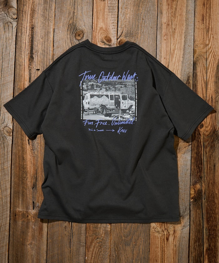 KAVU  × FREAK'S STORE / 車款照片 短袖T恤