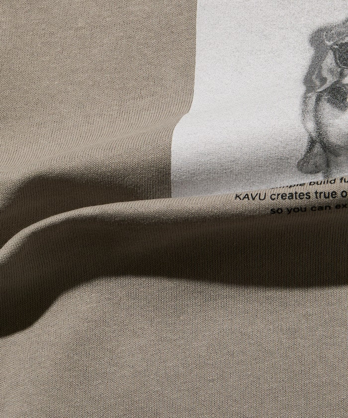 KAVU  × FREAK'S STORE / 狗狗攝影印花 短袖T恤