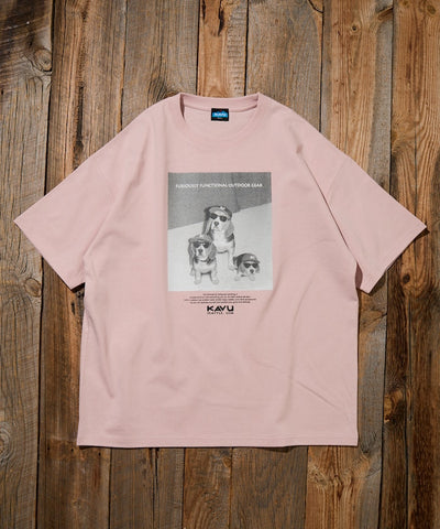 KAVU  × FREAK'S STORE / 狗狗攝影印花 短袖T恤