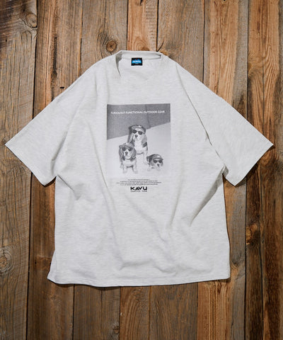 KAVU  × FREAK'S STORE / 狗狗攝影印花 短袖T恤