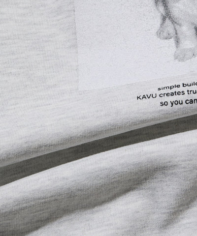 KAVU  × FREAK'S STORE / 狗狗攝影印花 短袖T恤