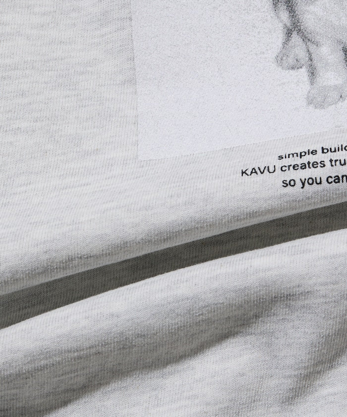 KAVU  × FREAK'S STORE / 狗狗攝影印花 短袖T恤