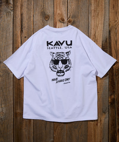 KAVU  × FREAK'S STORE / 老虎 短袖T恤