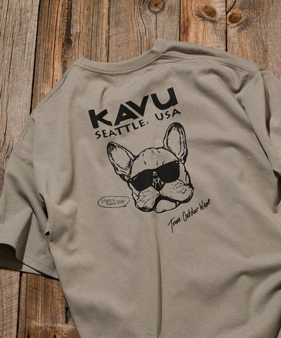 KAVU  × FREAK'S STORE / 狗狗 短袖T恤