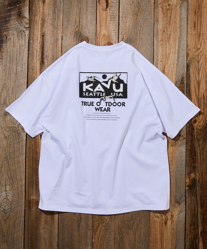 KAVU  × FREAK'S STORE / 鳥類圖像 短袖T恤