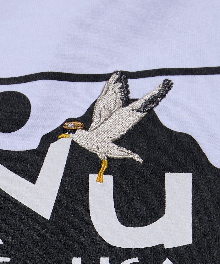 KAVU  × FREAK'S STORE / 鳥類圖像 短袖T恤