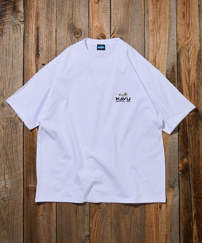 KAVU  × FREAK'S STORE / 鳥類圖像 短袖T恤