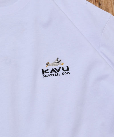 KAVU  × FREAK'S STORE / 鳥類圖像 短袖T恤