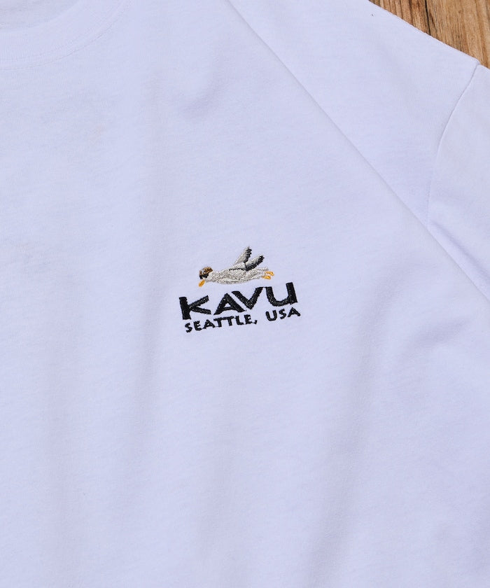 KAVU  × FREAK'S STORE / 鳥類圖像 短袖T恤