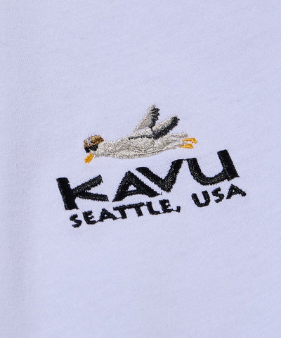 KAVU  × FREAK'S STORE / 鳥類圖像 短袖T恤