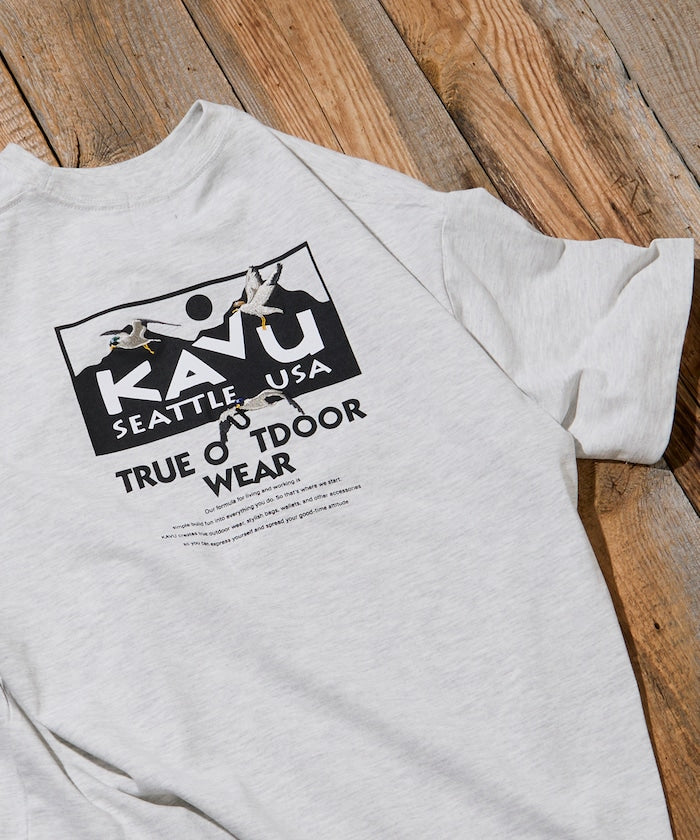KAVU  × FREAK'S STORE / 鳥類圖像 短袖T恤