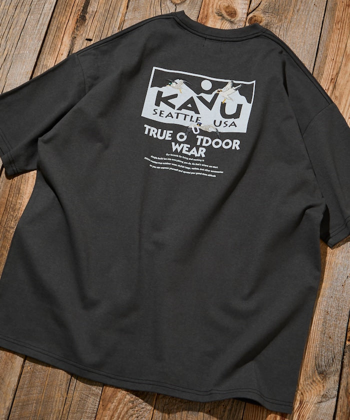 KAVU  × FREAK'S STORE / 鳥類圖像 短袖T恤