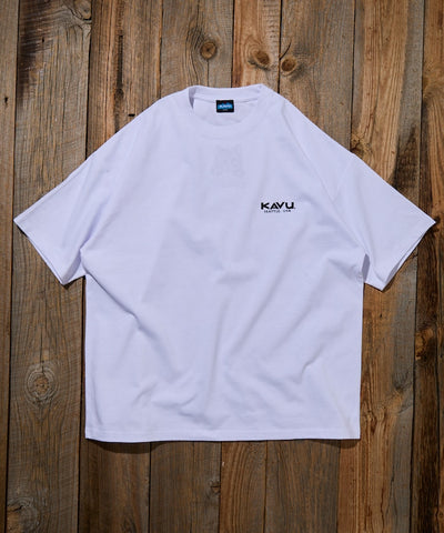 KAVU  × FREAK'S STORE / 漢堡貓刺繡 短袖T恤
