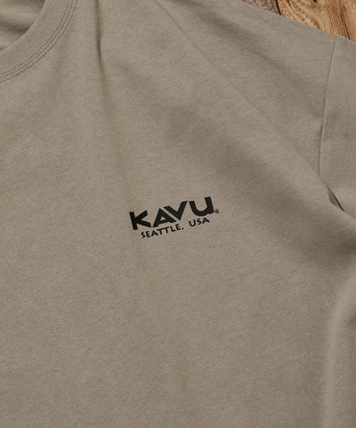 KAVU  × FREAK'S STORE / 漢堡貓刺繡 短袖T恤